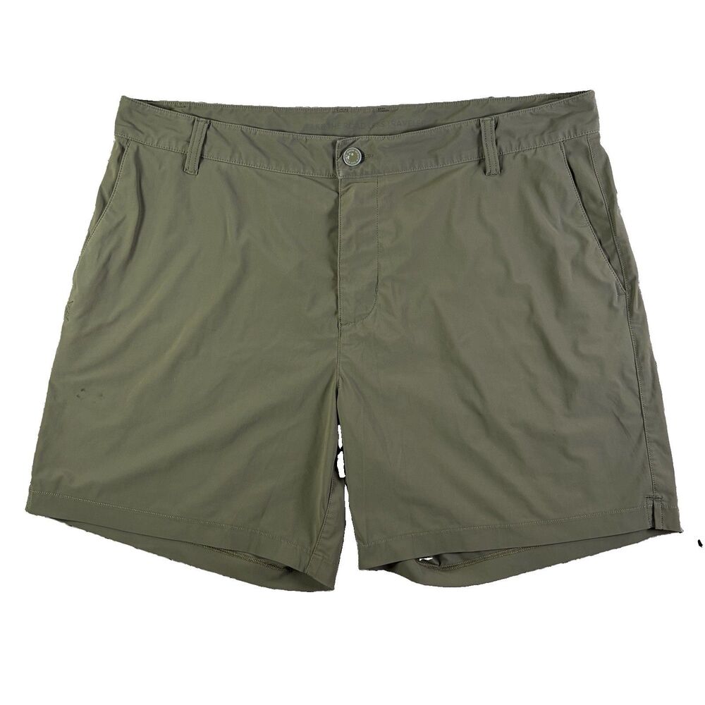 Rhone Resort Shorts Mens 36 x 6'' Inseam Green Stretch Preppy Golf Performance